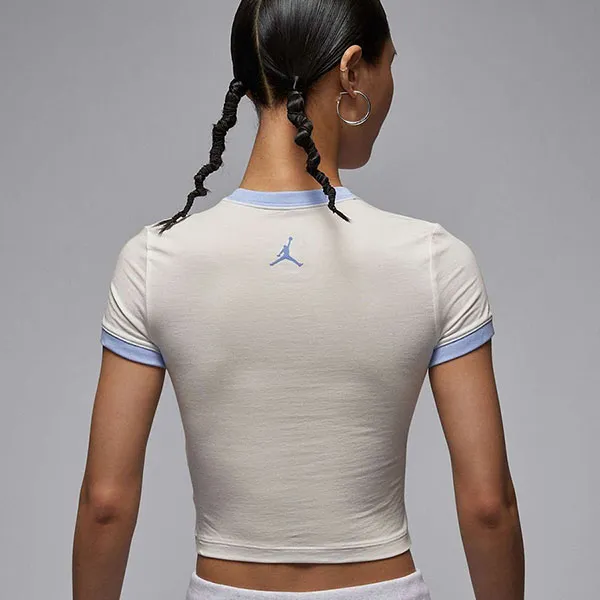 Áo Croptop Nike Jordan Graphic T-shirt HJ0197-133 Màu Trắng Size M