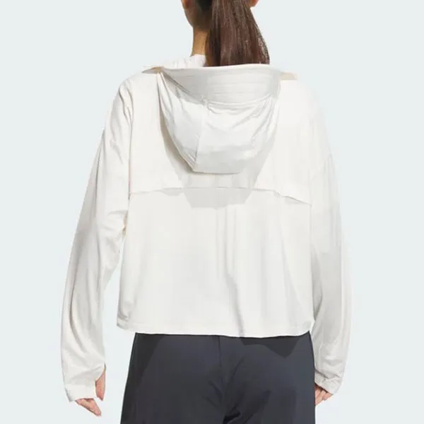 Áo Khoác Nữ Adidas Knit UPF Jacket JJ1336 Màu Trắng Size M