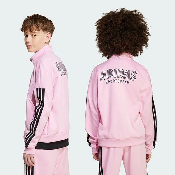 Áo Khoác Trẻ Em Adidas Children Pink Jacket J Hot Ttop JW5084 Màu Hồng Size L