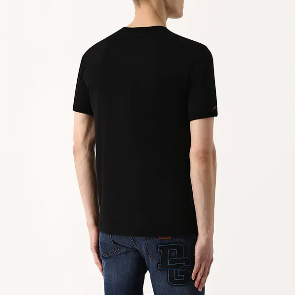 Áo Phông Nam Dolce & Gabbana D&G King T-Shirt G8HV0Z Màu Đen Size 46