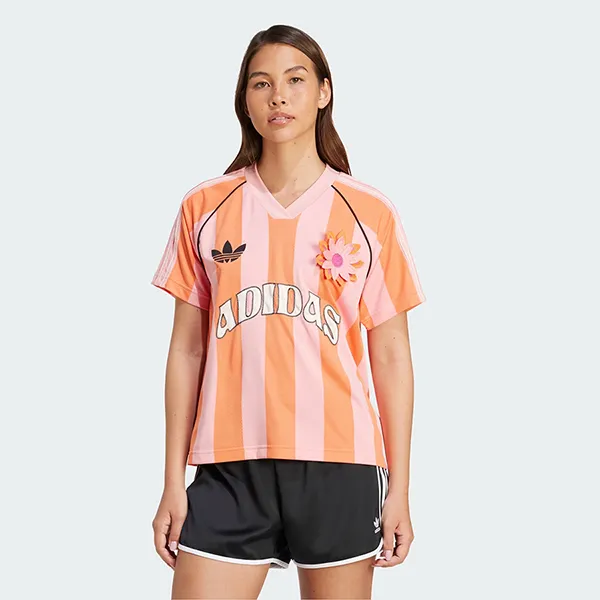 Áo Phông Nữ Adidas Originals Summer Glow Jersey T-Shirt KC0673 Màu Cam/Hồng Size S
