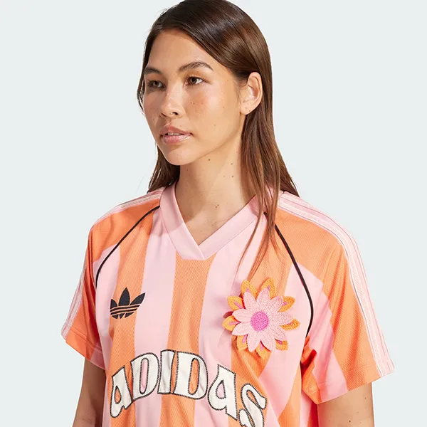 Áo Phông Nữ Adidas Originals Summer Glow Jersey T-Shirt KC0673 Màu Cam/Hồng Size S