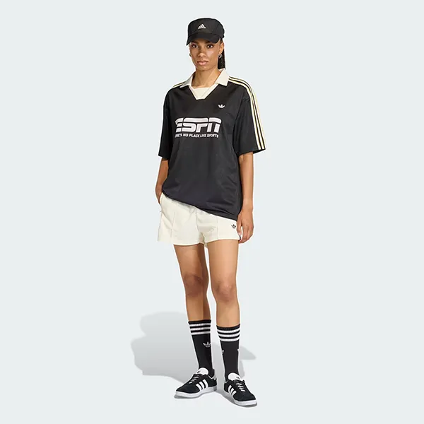 Áo Polo Adidas Football Jersey Sponsor KC9107 Màu Đen Size XS