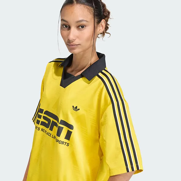 Áo Polo Adidas Football Jersey Sponsor KC9115 Màu Vàng Size S