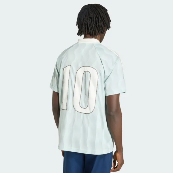 Áo Polo Nam Adidas Summer Jersey KX1256 Màu Xanh Nhạt Size S