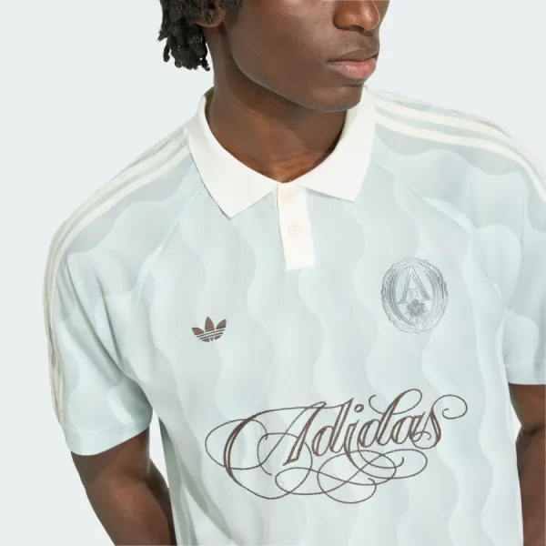 Áo Polo Nam Adidas Summer Jersey KX1256 Màu Xanh Nhạt Size S