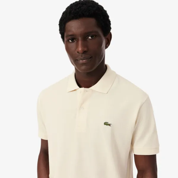 Áo Polo Nam Lacoste Classic Fit L.12.12 Original L1212 - 056 Màu Be Size 4