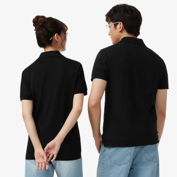 Áo Polo Nam Lacoste Men's Piqué Slim Fit Stretch PH6348 - 031 Màu Đen Size 2