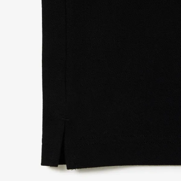 Áo Polo Nam Lacoste Men's Piqué Slim Fit Stretch PH6348 - 031 Màu Đen Size 2