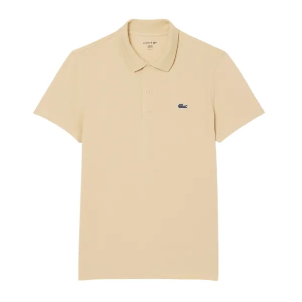 Áo Polo Nam Lacoste Regular Fit Cotton Polo Shirt DH8342 - 8XF Màu Be Size 3