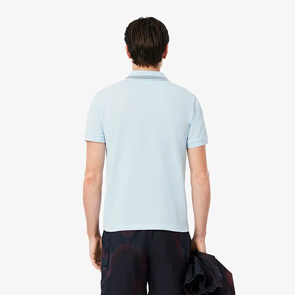 Áo Polo Nam Lacoste Regular Fit L.12.12 Badge PH9960 - T01 Màu Xanh Nhạt Size 5