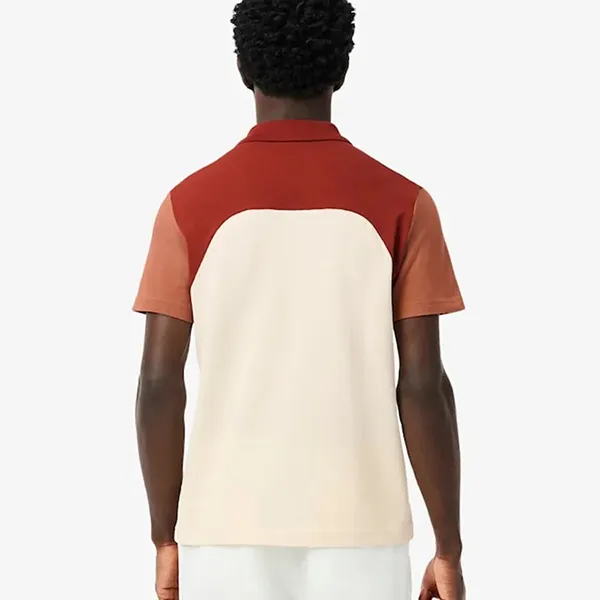 Áo Polo Nam Lacoste Regular Fit L.12.12 Colorblock PH9563 HBI Phối Màu Size 4