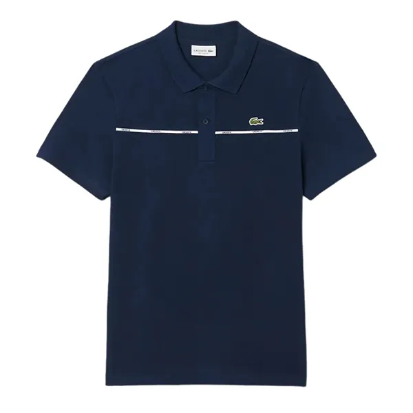 Áo Polo Nam Lacoste Regular Fit Logo Trim L.12.12 Polo Shirt PH9863 166 Màu Xanh Navy Size S