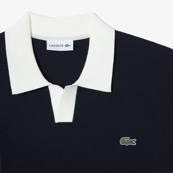 Áo Polo Nam Lacoste Regular Fit Navy Blue PH843E 166 Màu Xanh Đen Size 3