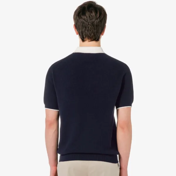Áo Polo Nam Lacoste Regular Fit Navy Blue PH943E 166 Màu Xanh Đen Size 3