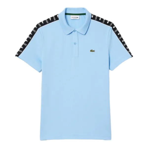Áo Polo Nam Lacoste Regular Fit Stretch Petit Pique Polo Shirt PH7398 - HBP Màu Xanh Blue
