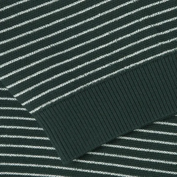 Áo Polo Nam Lacoste Regular Fit Striped Short Sleeve Sweate PH296E 132 Màu Xanh Lá Size 3