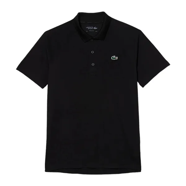 Áo Polo Nam Lacoste Regular Fit UV Protect Golf Polo Shirt DH3201 51 031 Màu Đen Size 3