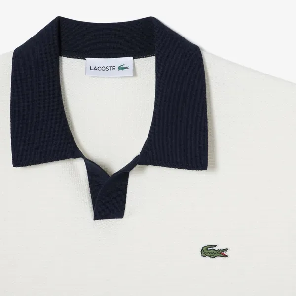 Áo Polo Nam Lacoste Regular Fit White PH843E 70V Màu Trắng Size 5