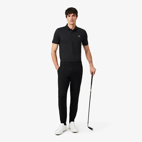 Áo Polo Nam Lacoste Ultra Dry Stretch Golf DH3189 - 031 Màu Đen Size 3