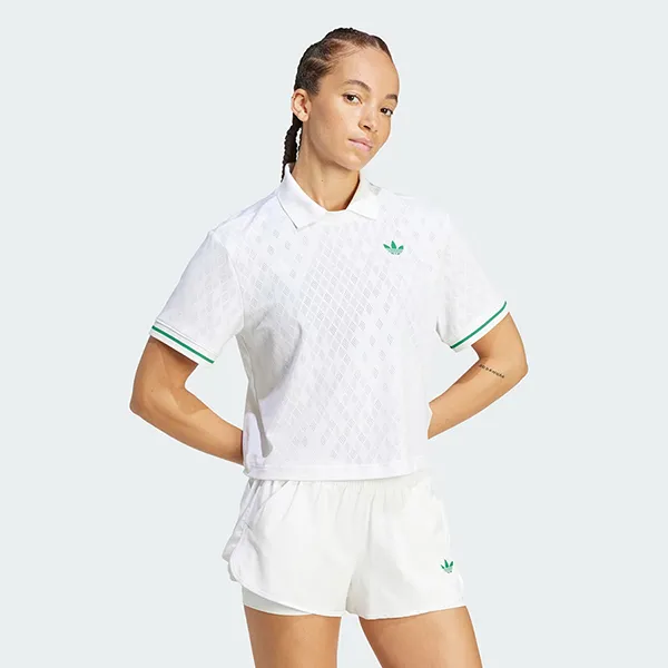 Áo Polo Nữ Adidas Tennis Climacool JM4734 Màu Trắng Size S