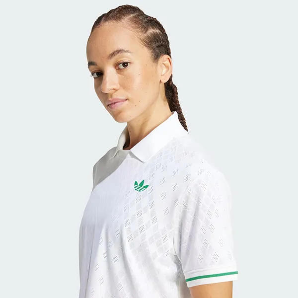 Áo Polo Nữ Adidas Tennis Climacool JM4734 Màu Trắng Size S