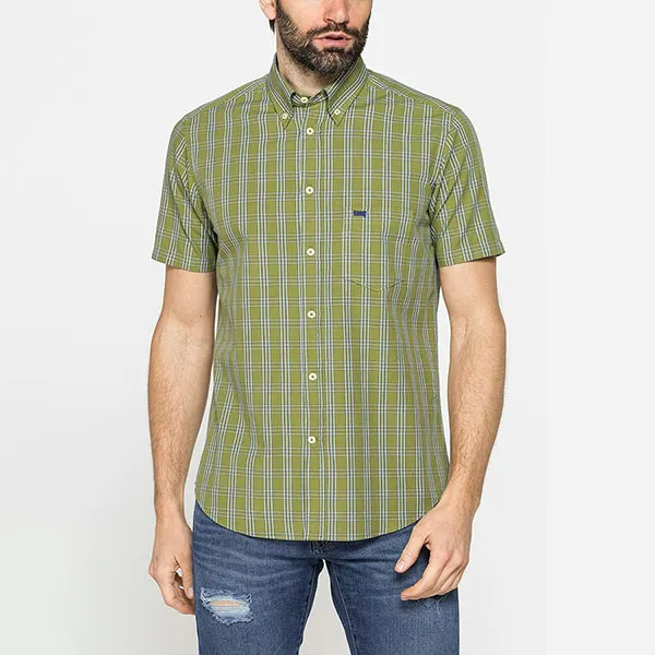 Áo Sơ Mi Nam Carrera Jeans 213C1230A_90H Màu Xanh Kẻ Size M