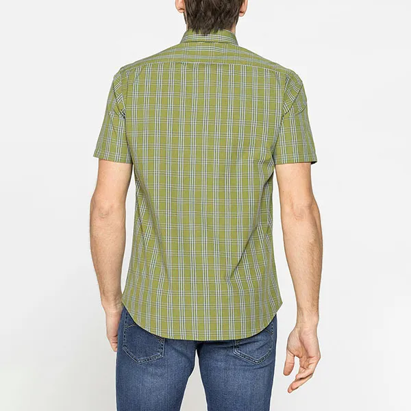 Áo Sơ Mi Nam Carrera Jeans 213C1230A_90H Màu Xanh Kẻ Size M