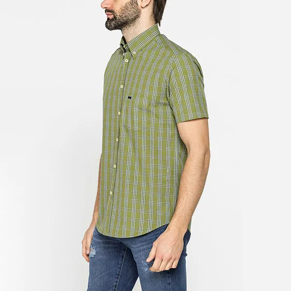 Áo Sơ Mi Nam Carrera Jeans 213C1230A_90H Màu Xanh Kẻ Size M