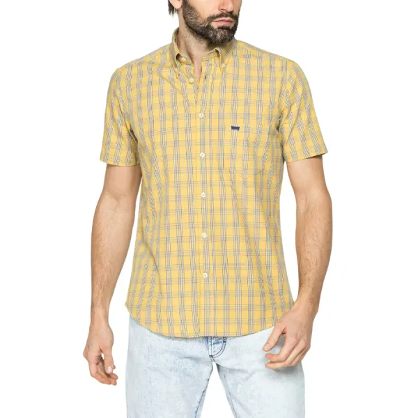 Áo Sơ Mi Nam Carrera Jeans 213C1230A_D92 Màu Vàng Size M