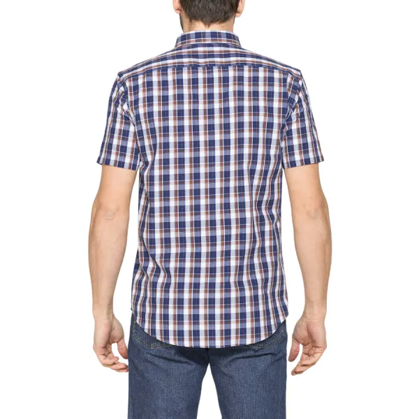 Áo Sơ Mi Nam Carrera Jeans 213C1230A_G062 Màu Xanh Kẻ Size M