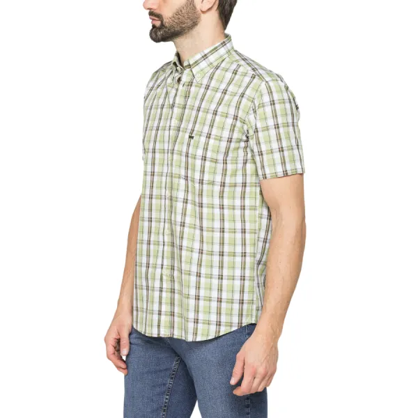 Áo Sơ Mi Nam Carrera Jeans 213C1230A_H029 Màu Xanh Kẻ Size M