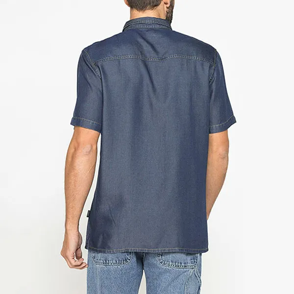 Áo Sơ Mi Nam Carrera Jeans Lyocell 211C1227A_700 Màu Xanh Đậm Size M