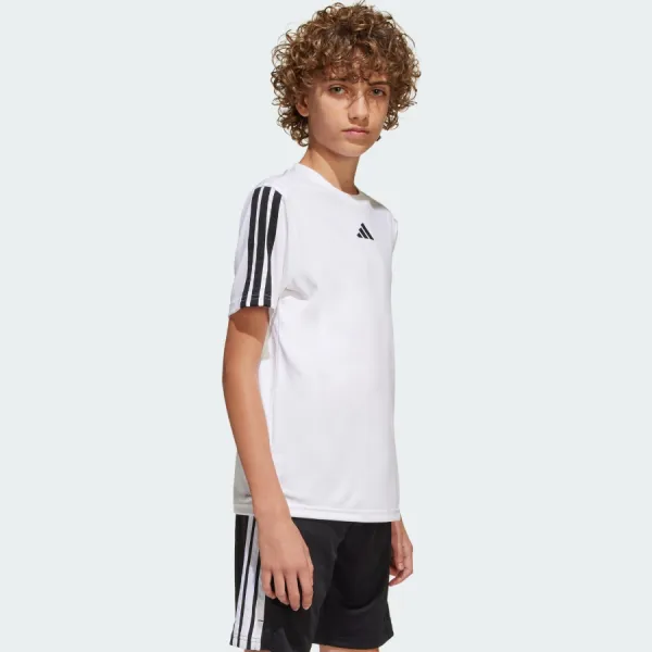 Áo Thun Adidas Train Essentials 3-Stripes Tee White JJ1033 Tshirt Màu Trắng Size S
