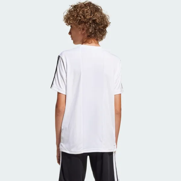 Áo Thun Adidas Train Essentials 3-Stripes Tee White JJ1033 Tshirt Màu Trắng Size S