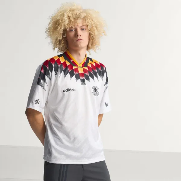 Áo Thun Nam Adidas Germany National Team Men's Home Jersey 1994 JN3705 Tshirt Màu Trắng Size XS