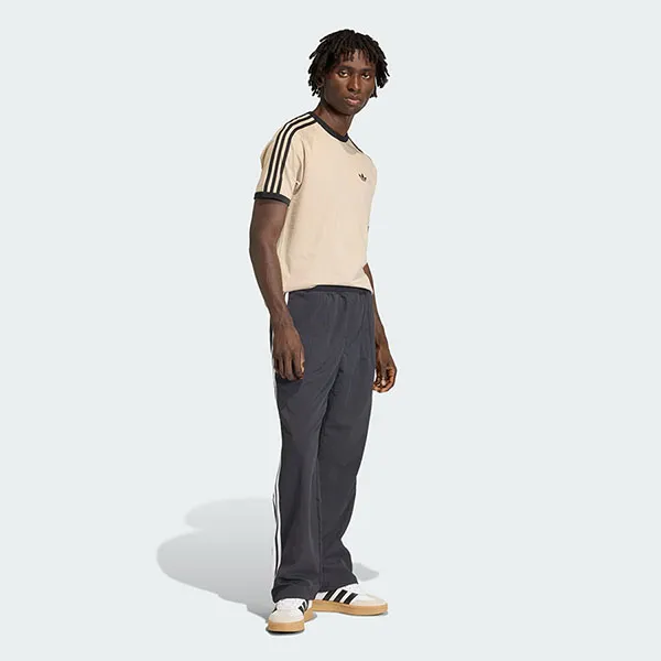Áo Thun Nam Adidas Originals 3-Stripes Beige/ Black KE7964 Màu Be Đen Size S