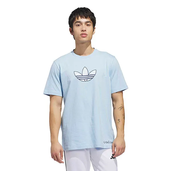 Áo Thun Nam Adidas World Cup 26 Italy Away Graphic Blue KH3408 Màu Xanh Nhạt Size S