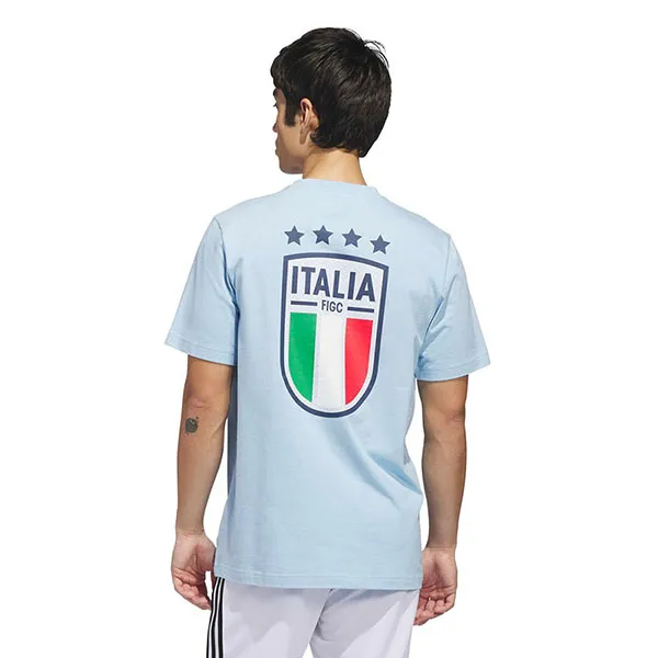 Áo Thun Nam Adidas World Cup 26 Italy Away Graphic Blue KH3408 Màu Xanh Nhạt Size S