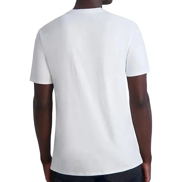 Áo Thun Nam Karl Lagerfeld Cotton Logo Graphic T-Shirt White G2131 Màu Trắng Size S