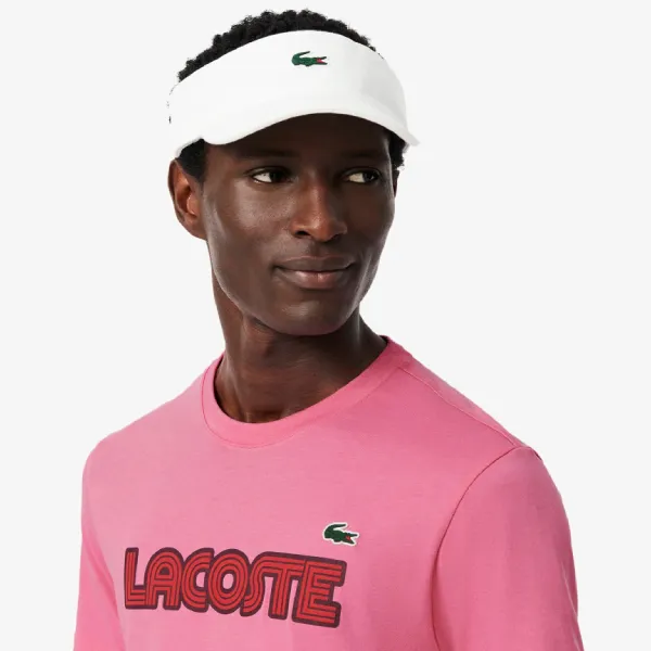 Áo Thun Nam Lacoste Men's Ultra Dry Cotton Logo Sport T-Shirt TH2509 - IDB Màu Hồng Size 3