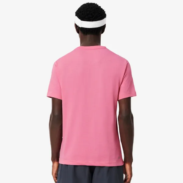 Áo Thun Nam Lacoste Men's Ultra Dry Cotton Logo Sport T-Shirt TH2509 - IDB Màu Hồng Size 3