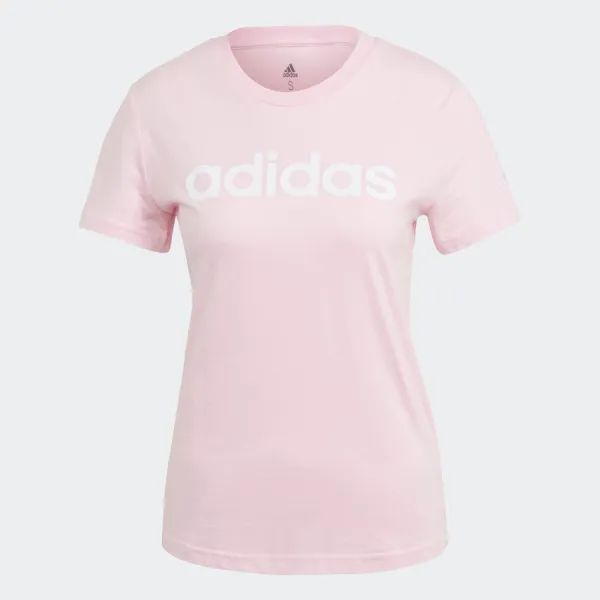 Áo Thun Nữ Adidas Essentials Slim Logo Tee Pink GL0771 Tshirt Màu Hồng Size S