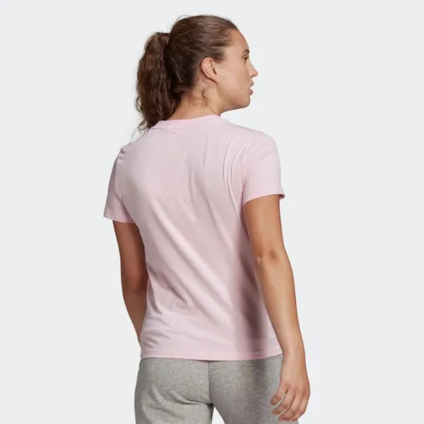 Áo Thun Nữ Adidas Essentials Slim Logo Tee Pink GL0771 Tshirt Màu Hồng Size S
