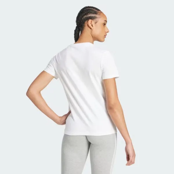 Áo Thun Nữ Adidas Essentials Slim Logo Tee White GL0768 Tshirt Màu Trắng Size S