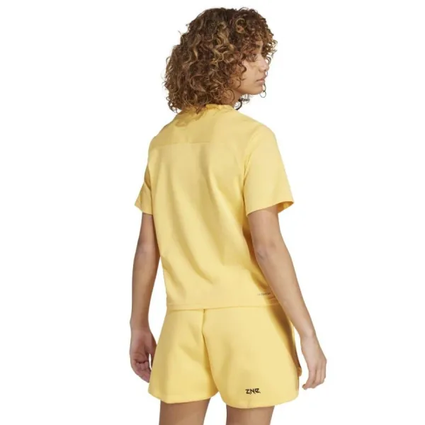 Áo Thun Nữ Adidas Z.N.E. Tee Yellow IS3932 Tshirt Màu Vàng Size L