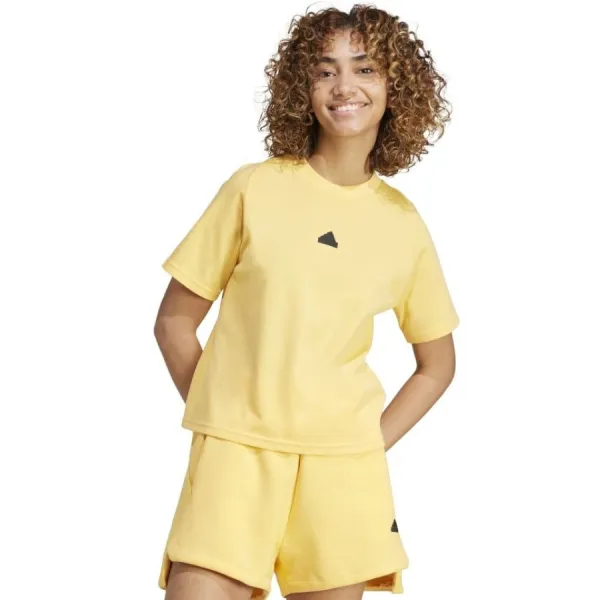 Áo Thun Nữ Adidas Z.N.E. Tee Yellow IS3932 Tshirt Màu Vàng Size L