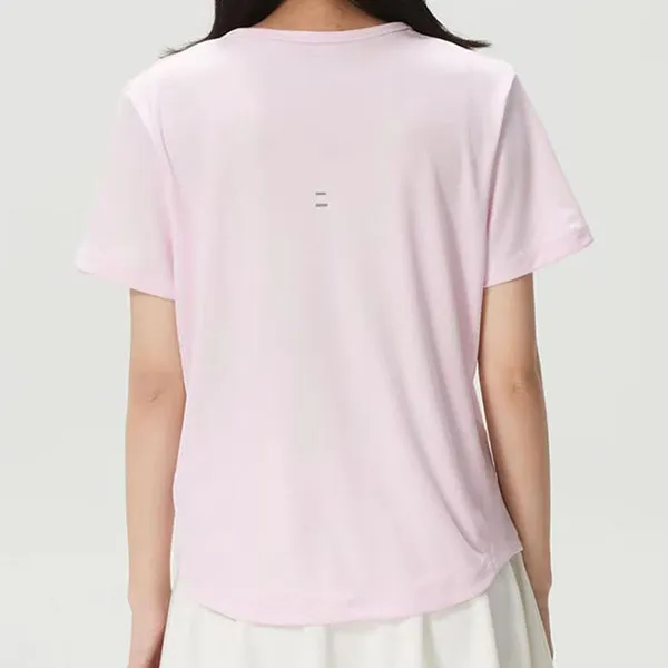 Áo Thun Nữ Nike Dri-FIT Tempo Short-Sleeve Running Top HQ0649-663 Màu Hồng Nhạt Size S