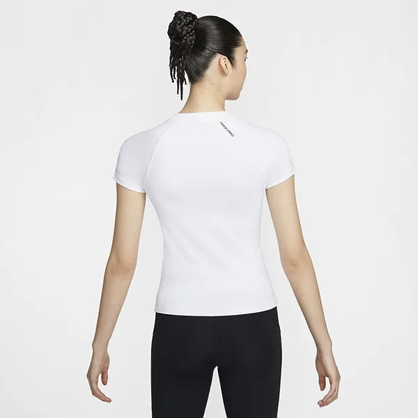 Áo Thun Nữ Nike Pro Dri-FIT White FV7843-100 Màu Trắng Size S