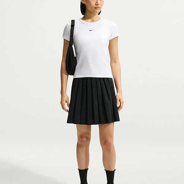 Áo Thun Nữ Nike Sportswear Chill Knit Women's T-shirt FV5509-100 Màu Trắng Size S